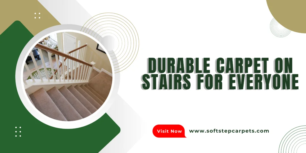 Carpet on stairs